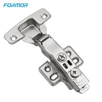Hydraulic hinge two way square base clip on