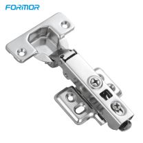 Hydraulic hinge one way stainless 201 square base clip on alloy clip