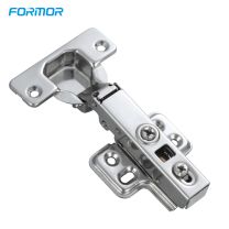 Hydraulic hinge one way stainless 201 square base clip on iron clip