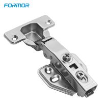 Hydraulic hinge one way triangle base iron clip