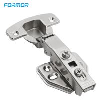 Hydraulic hinge one way triangle base iron clip curve cup edge