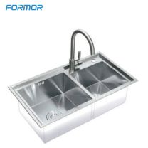 Stainless steel kitchen sink