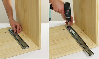 How to install drawer slides