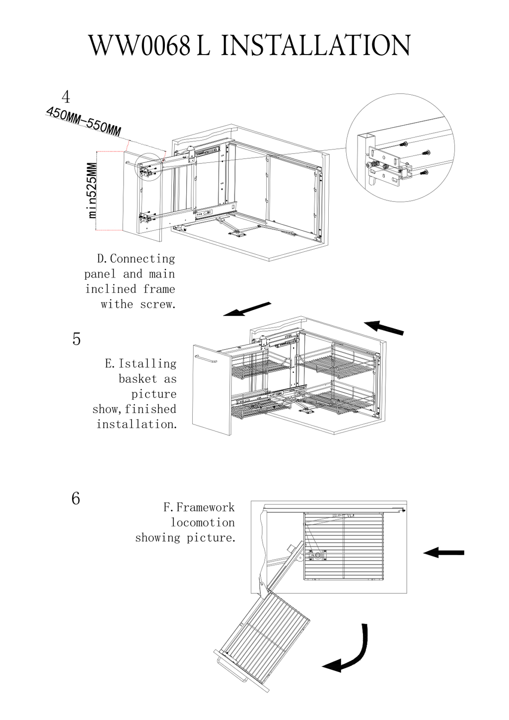 PB-020 Kitchen Wire Basket Solution PB-020 Kitchen Wire Basket