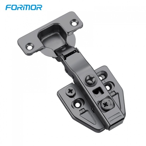 3D Adjustable Gun Black Cabinet Hinge