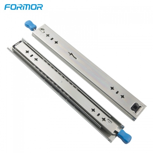 Full Extension Runners Side Mount Ball Bearing Rails Track Glides