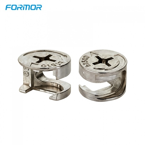 Zinc Alloy Furniture Cam Lock Connector For Cabinet Assembly