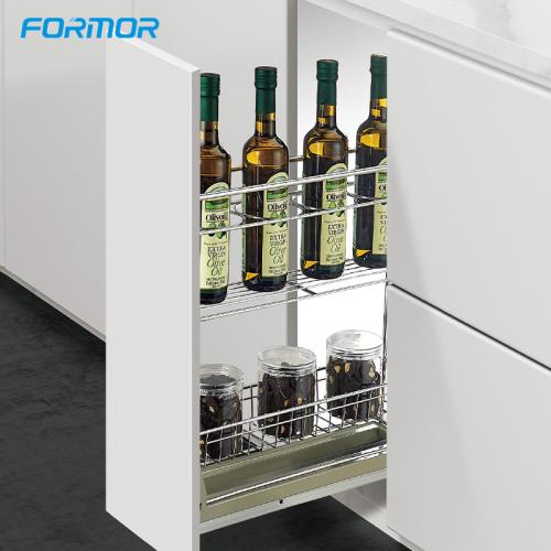 Slim Cabinet Pull Out Basket